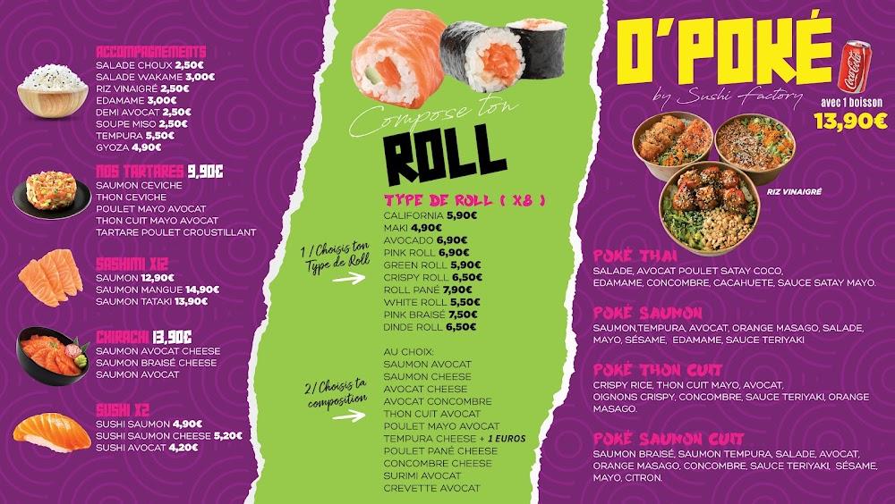 Sushi factory fosses - Menu Image 2